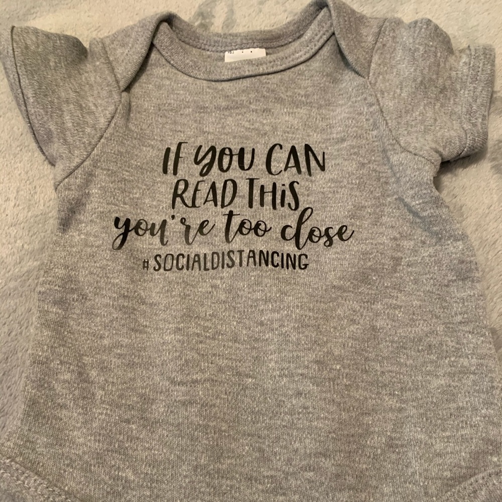 IF YOU CAN READ THIS YOURE TOO CLOSE bodysuit
